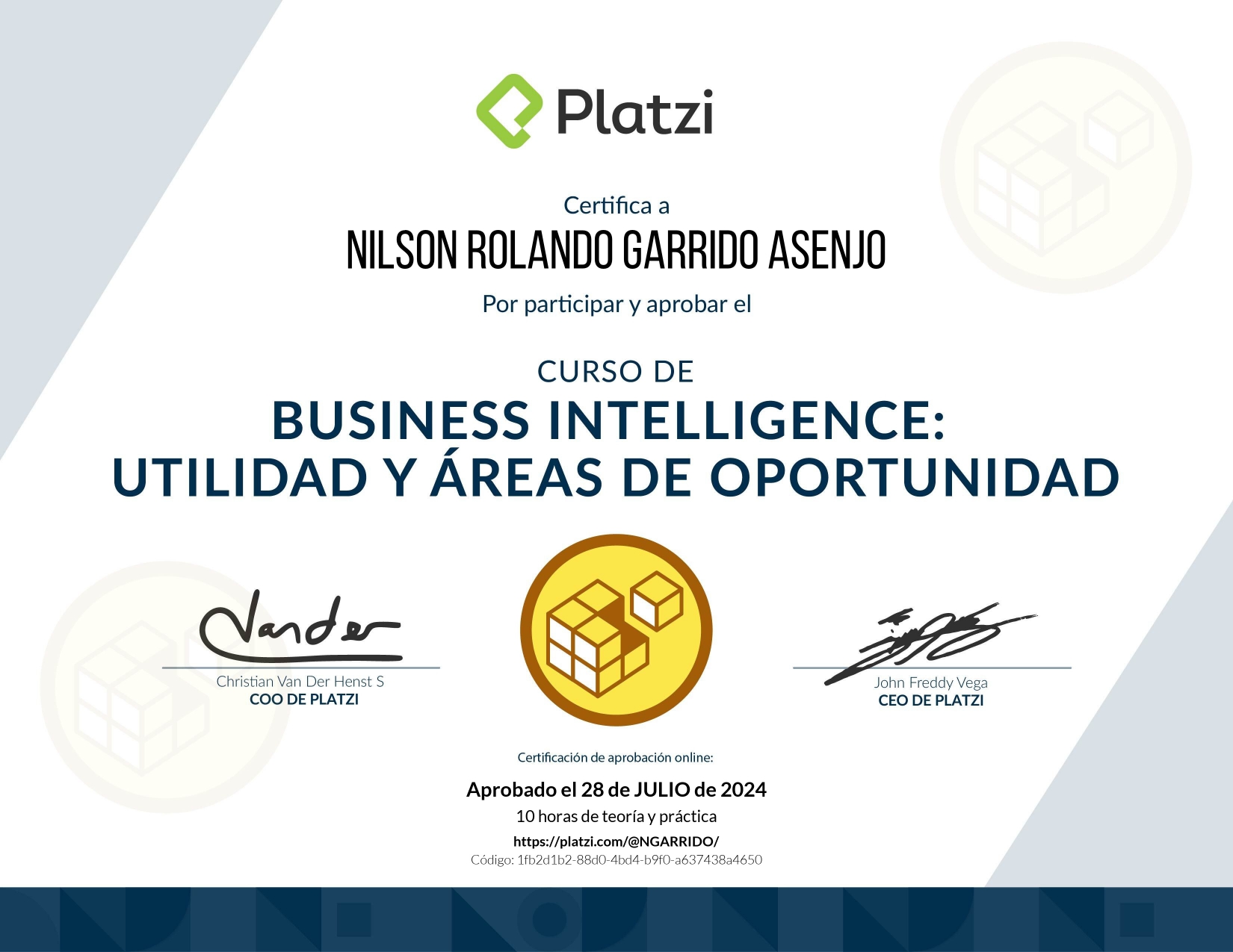 Certificado Business Intelligence: Utilidad y Áreas de Oportunidad